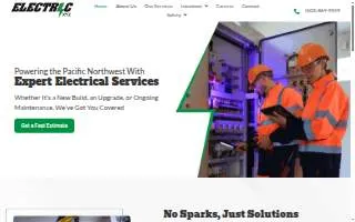 Electric XYZ website