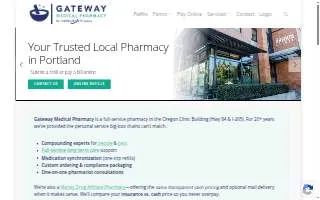 Gateway Medical Pharmacy | Long Term Care and Compounding Pharmacy website