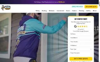 KVN Construction website