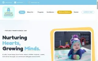Little Angels daycare of Portland website