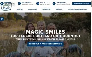 Magic Smiles website