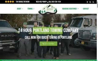 Newhouse Towing Service - Portland Tow Truck website