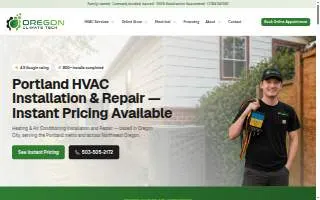 Oregon Climate Tech of Portland website