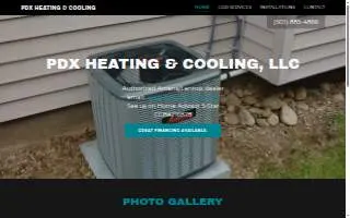 PDX Heating & Cooling website