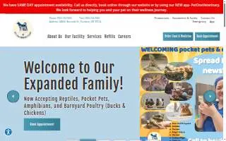 Pet Samaritan Clinic website