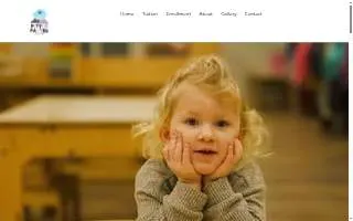 Pitter Patter Childcare website