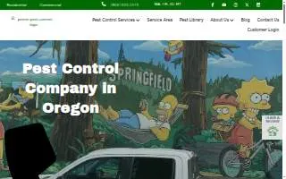 Pointe Pest Control - Beaverton website
