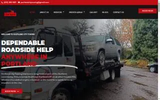 Portland City Towing website