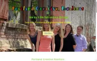 Portland Creative Realty website