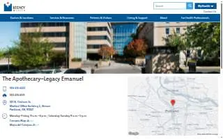 The Apothecary-Legacy Emanuel website