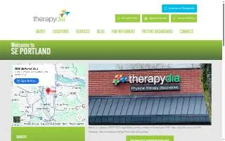 Therapydia Physical Therapy - SE Portland website