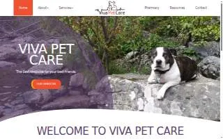 Viva Pet Care website