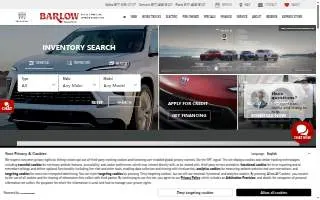 Barlow's Auto Body Inc. website