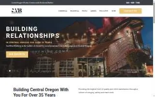Sunwest Builders website