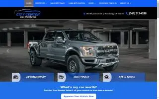 City Center Cars and Trucks website