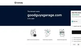 Good Guys Garage of Roseburg website