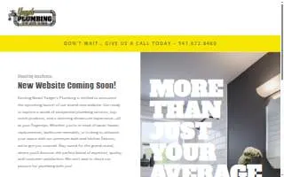 Yaeger Plumbing website