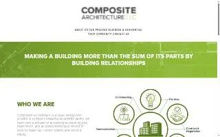 Composite Architecture, LLC website