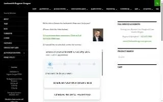 Locksmith Eugene Oregon website