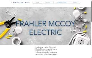Frahler McCoy Electric website