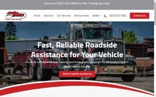 AutoHaus Towing website
