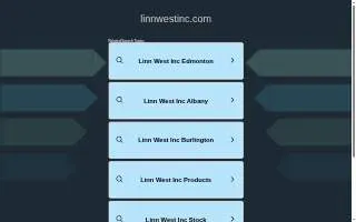 Linn West Inc website