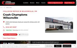 Crash Champions Collision Repair Wilsonville