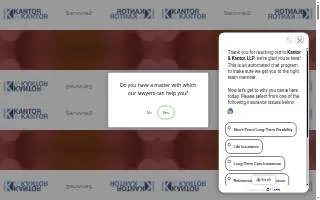 Kantor & Kantor, LLP website