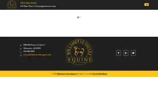 Willamette Valley Equine Veterinary Services website