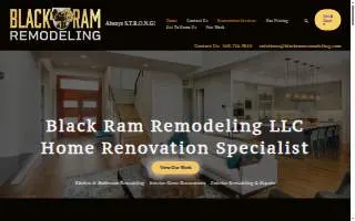 Black Ram Remodeling LLC website
