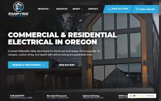 Empyre Electric website