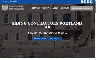 Grace Point Contracting website