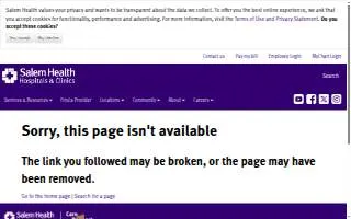Salem Health Medical Clinic – Woodburn website