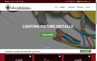Valleywide Electric Inc website