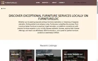 We Sell Your Furniture website