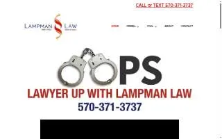 Lampman Law website