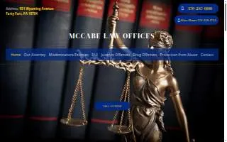 McCabe Law Offices website