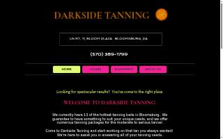 Darkside Tanning Co website