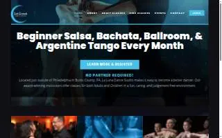 La Luna Dance Studio website