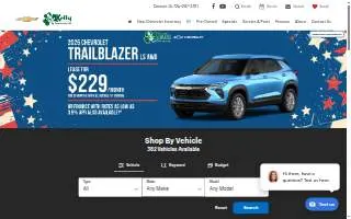 Mike Kelly Chevrolet website