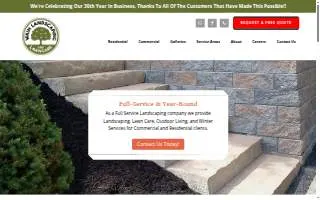 Wain Landscaping, LLC website