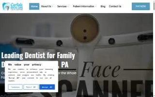 Carlisle Dental Care website