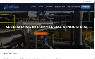 Elite Plumbing Heating & AC website