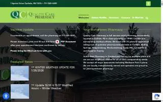 Quality Care Pharmacy of Carlisle website