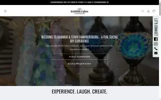 Hammer & Stain Chambersburg website
