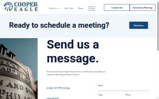Cooper Eagle of Chester website
