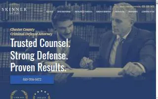 Skinner Law Firm of Chester website