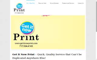 Get it Now Print