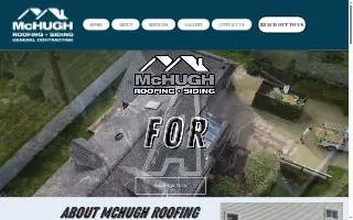 McHUGH ROOFING • SIDING of Darby website