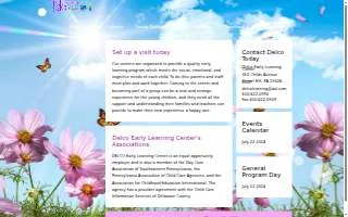 Delco Early Learning Center website